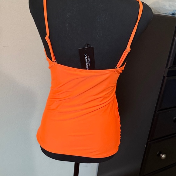 Women's Orange Tankini Top
Bathing suit top - Picture 3 of 4